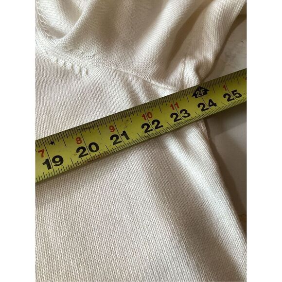 Charter Club Knit PullOver Sweater Sz 3X Scottie Dog Cream - Picture 6 of 8